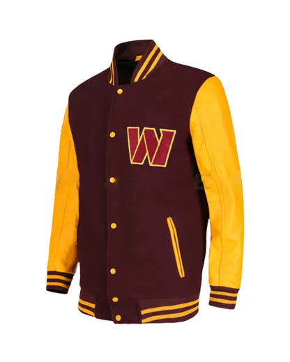 Washington Commanders Varsity Jacket - detail view