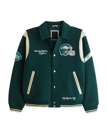 Philadelphia Eagles Varsity Bomber Jacket
