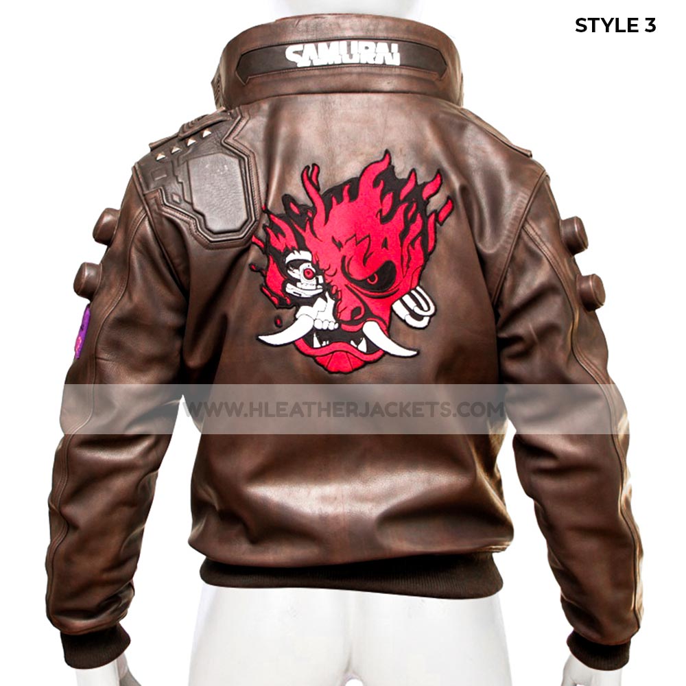 Cyberpunk 2077 Samurai Leather Jacket