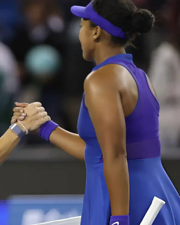 Naomi Osaka China Open 2026 Blue Dress - view 2