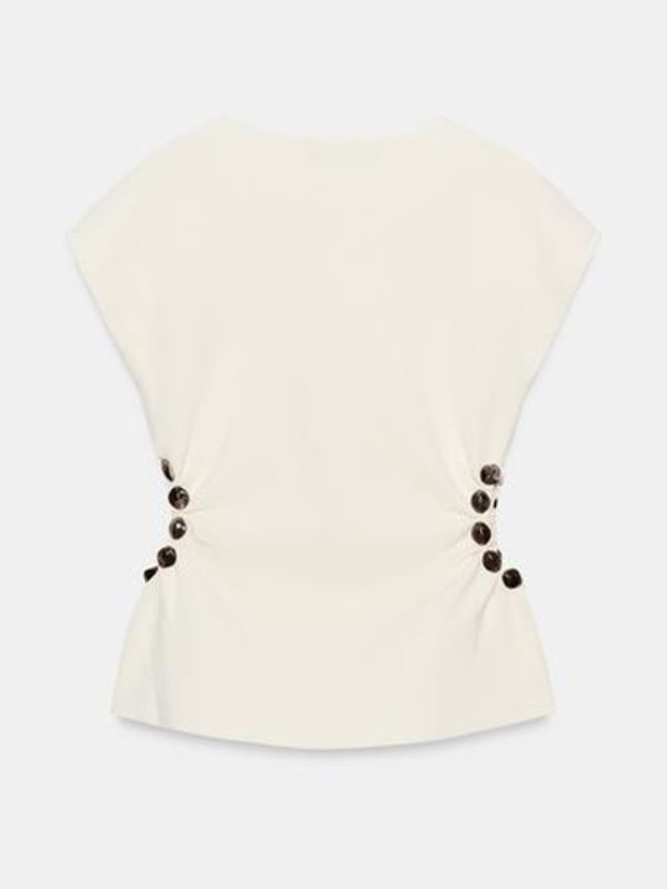 The Young And The Restless Ashley Campbell Beaded Cutout Top - view 2