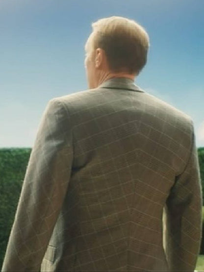 Paul Bettany VisionQuest 2026 Check Suit - back view