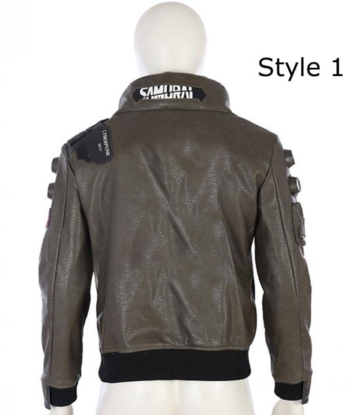 Cyberpunk 2077 Samurai Leather Jacket