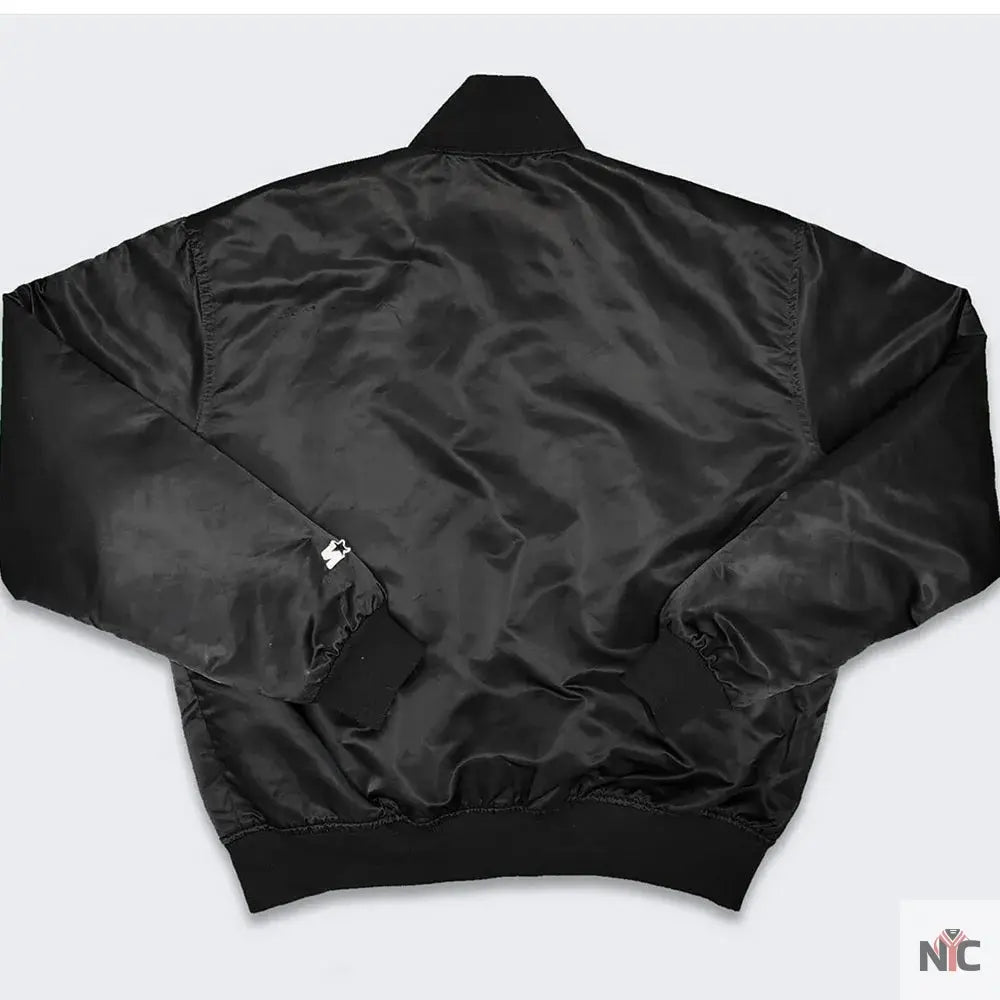 80’s Detroit Pistons Black Jacket Clanton Jacket