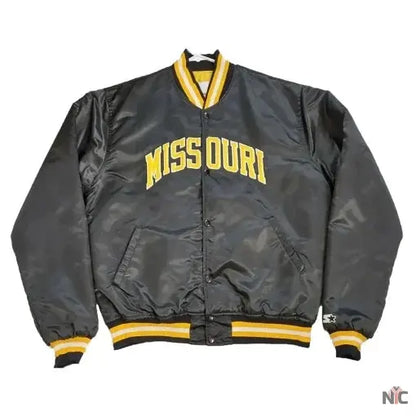 80’s Missouri Tigers Satin Jacket Clanton Jacket