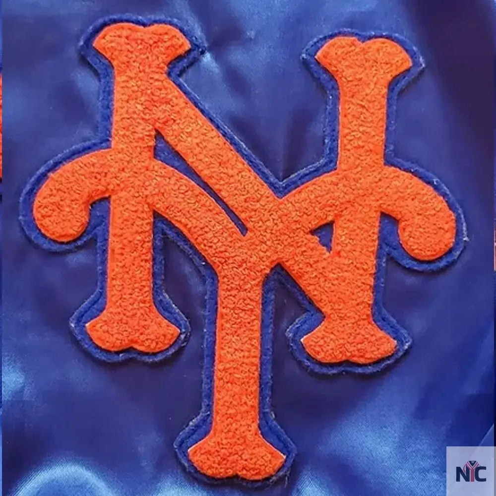 80’s NY Mets 25th Anniversary Royal Jacket Clanton Jacket