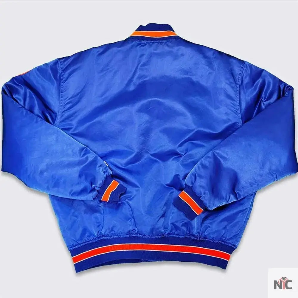80’s New York Mets Blue Bomber Jacket Clanton Jacket