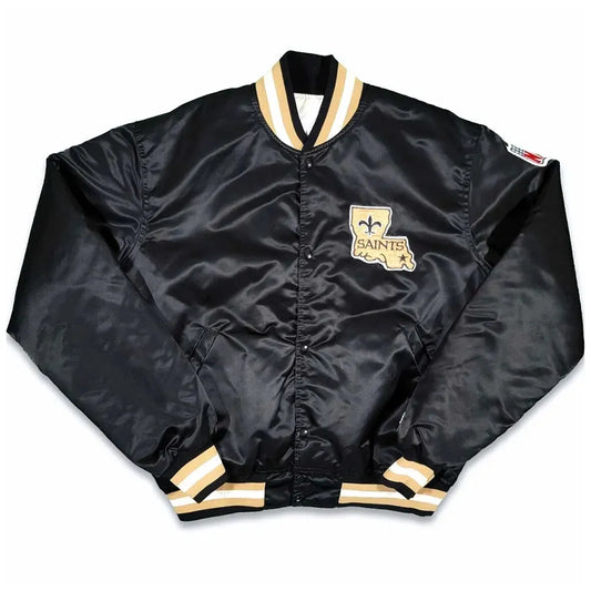 80s New Orleans Saints Bomber Jacket