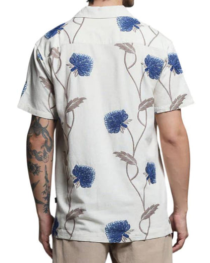 90 Day The Last Resort S03 White Floral Shirt WorthVee