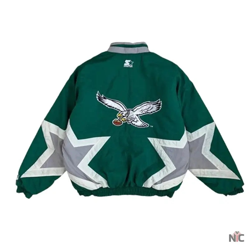 90’s Philadelphia Eagles Starter “Star” Puffer Jacket Clanton Jacket