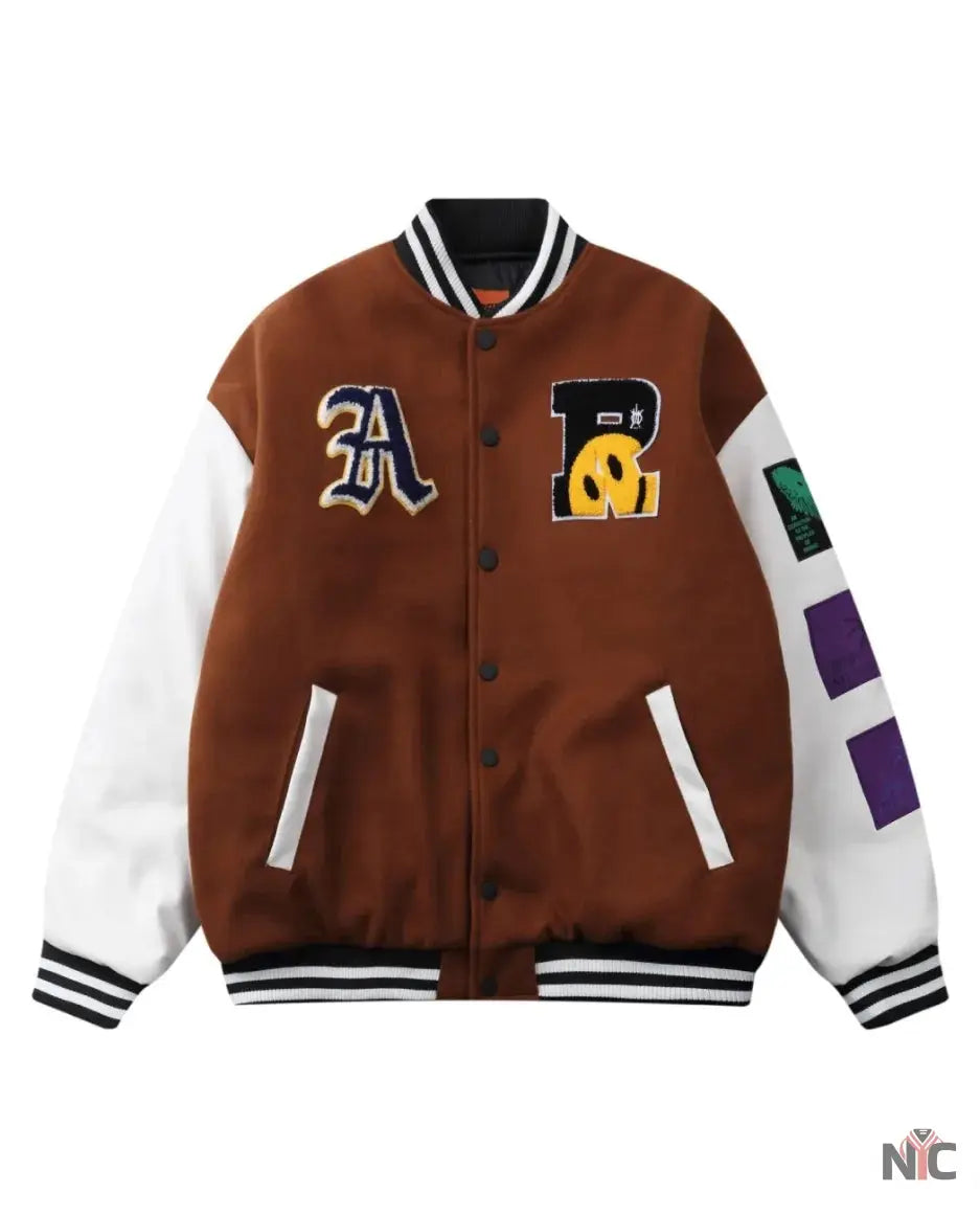 ASAP Rocky AWGE All Smiles Varsity Jacket Clanton Jacket