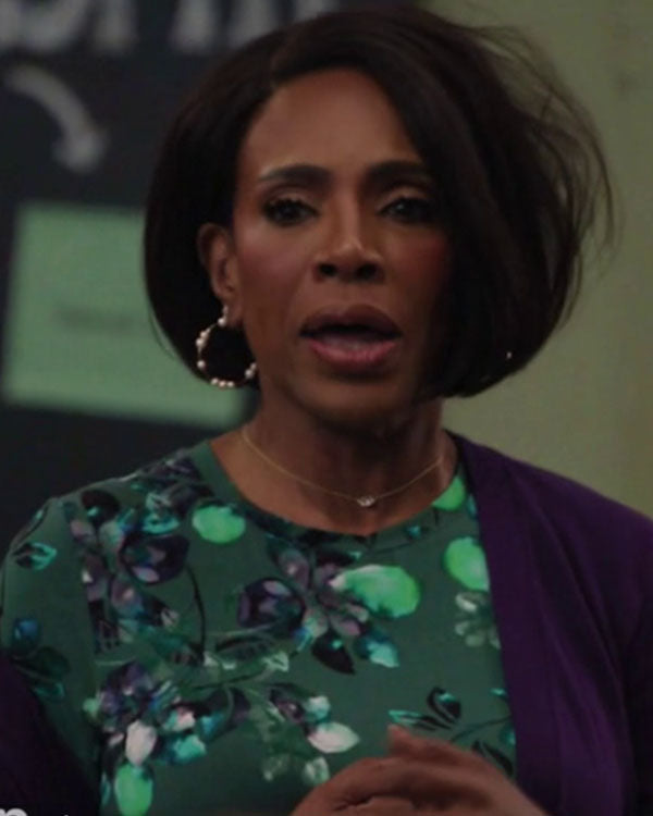 Abbott Elementary S06 Sheryl Lee Ralph Floral Top