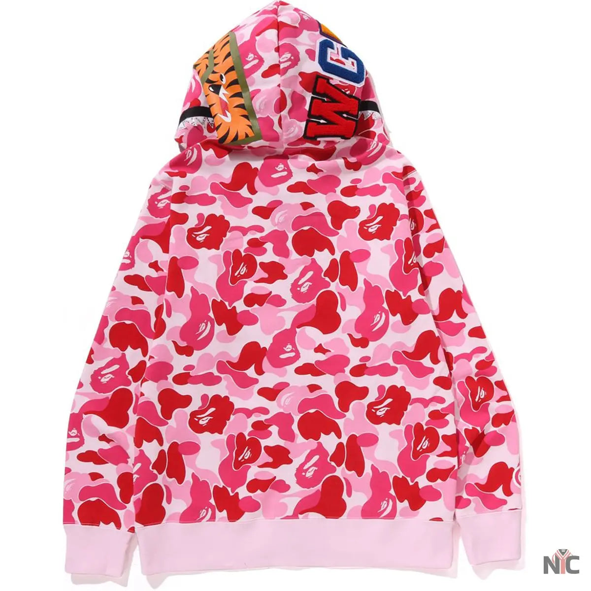 Abc Camo Crystal Stone Shark Full Zip Hoodie Mens Clanton Jacket