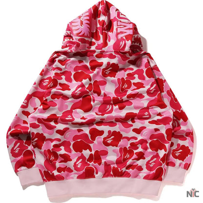 Abc Camo Polyester Relaxed Fit Shark Full Zip Hoodie M Clanton Jacket