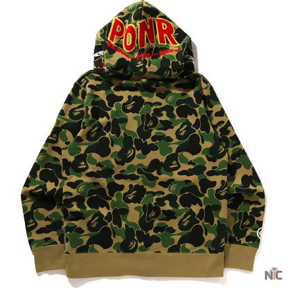 Abc Camo Shark Full Zip Hoodie Mens Clanton Jacket