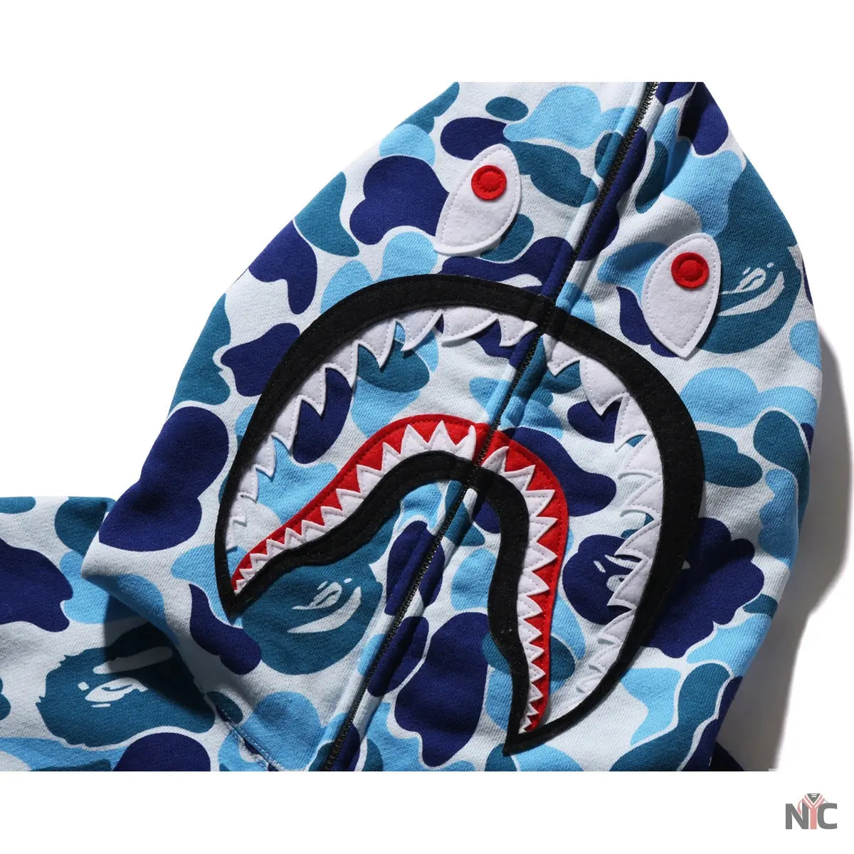 Abc Camo Shark Full Zip Hoodie Mens Clanton Jacket