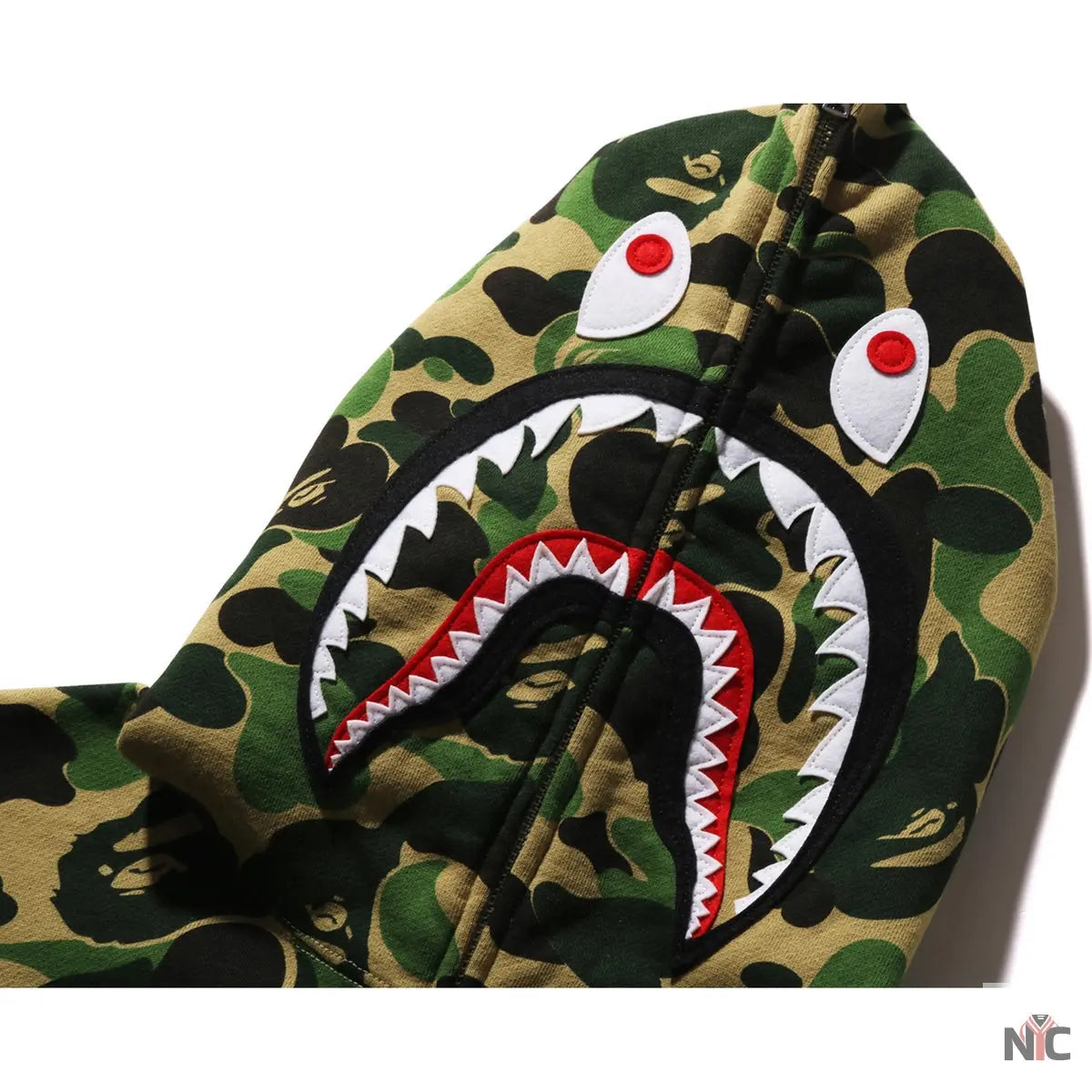 Abc Camo Shark Full Zip Hoodie Mens Clanton Jacket