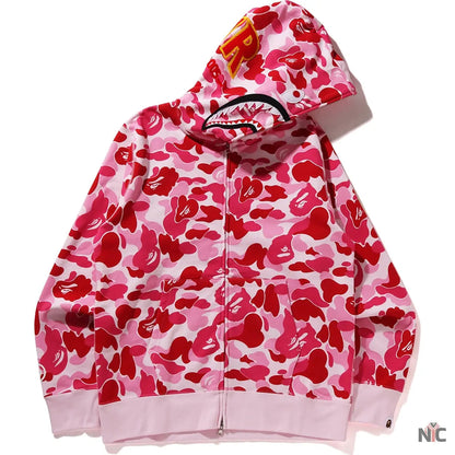Abc Camo Shark Full Zip Hoodie Mens Clanton Jacket