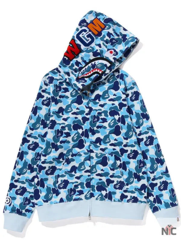 Abc Camo Shark Full Zip Hoodie Clanton Jacket