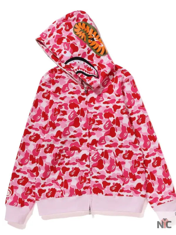 Abc Camo Shark Full Zip Hoodie Clanton Jacket