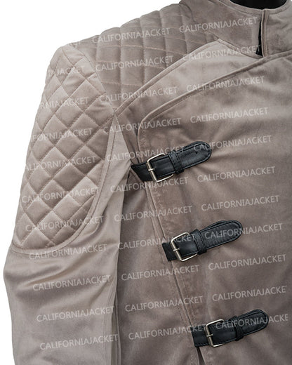 The Beekeeper 2024 Jason Statham Brown Quilted Jacket - view 6