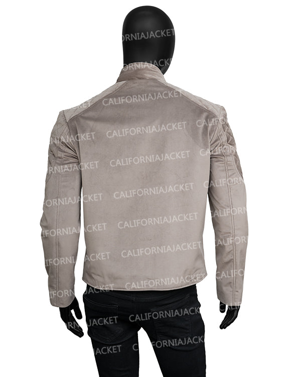 The Beekeeper 2024 Jason Statham Brown Quilted Jacket - view 7