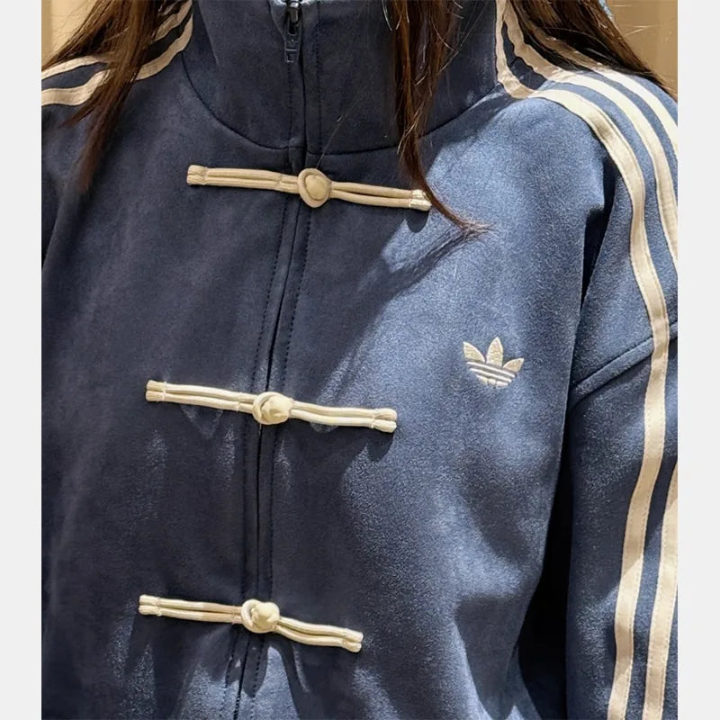 Adidas Chinese New Year Jacket 2025 - detail view