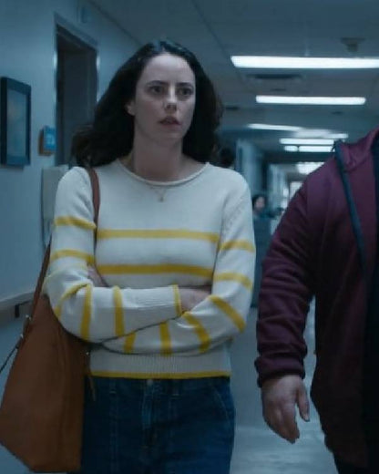 Adulthood Kaya Scodelario Striped Sweater USA Jackets