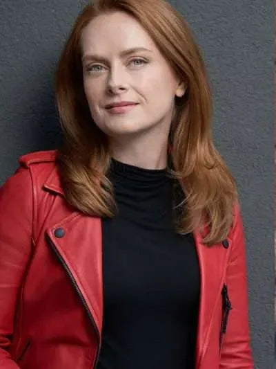 Alex Paxton-Beesley Our Christmas Mural Leather Jacket