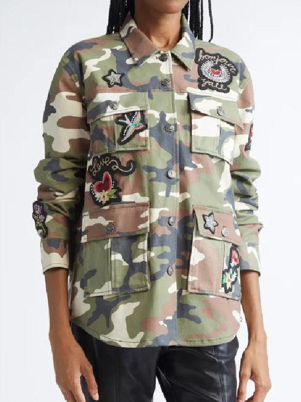 All American S8 Western Appliqué Camo Jacket