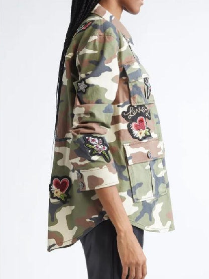 All American S8 Western Appliqué Camo Jacket