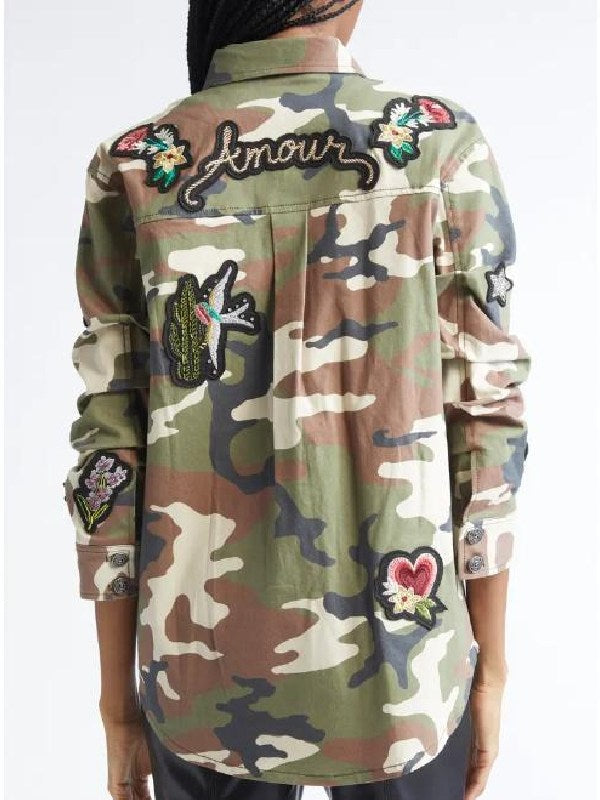 All American S8 Western Appliqué Camo Jacket