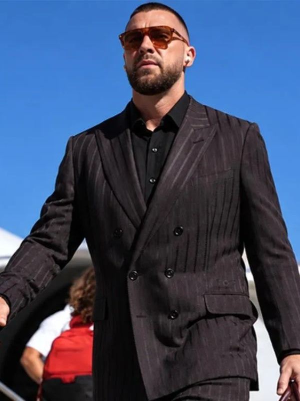 Allegiant Stadium 2026 Travis Kelce Black Blazer