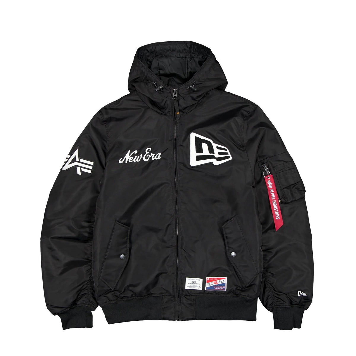 Alpha Industries L-2B Hooded Bomber Jacket - Trendy Layer
