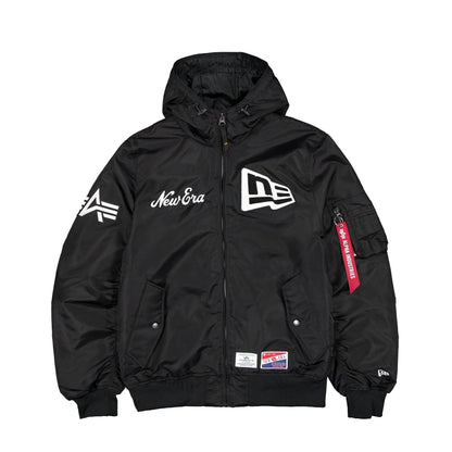Alpha Industries L-2B Hooded Bomber Jacket - Trendy Layer