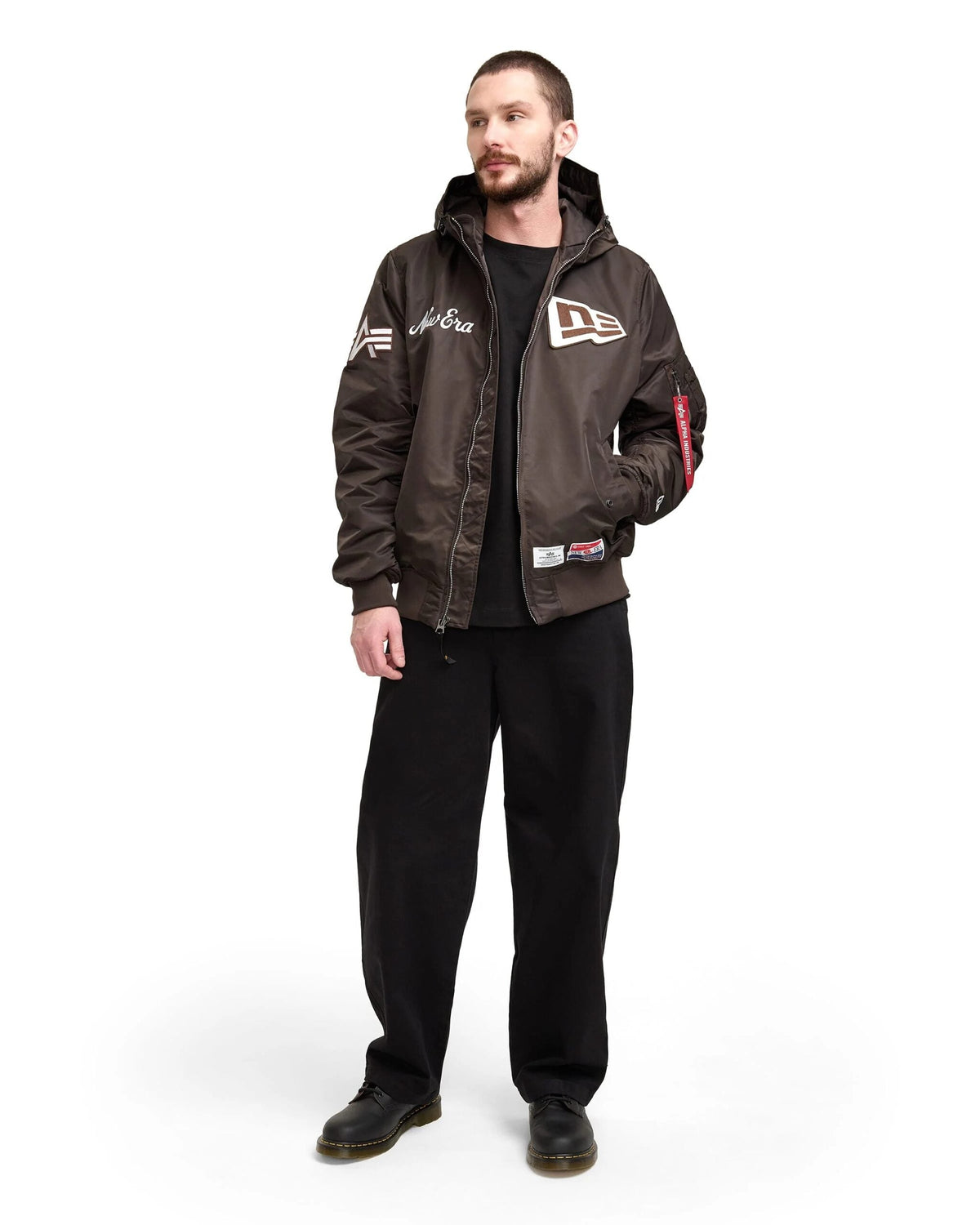 Alpha Industries L-2B Hooded Bomber Jacket - Trendy Layer