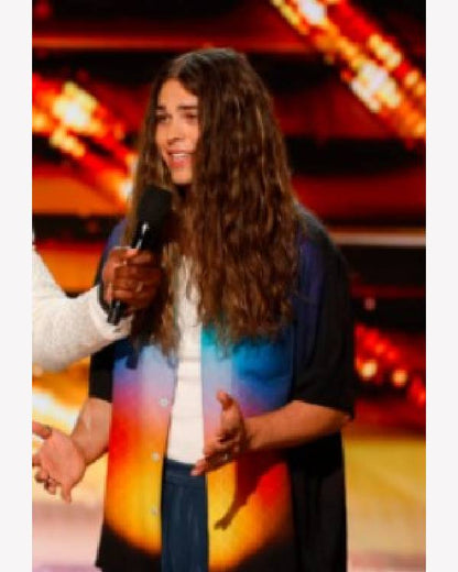 Americas Got Talent Jourdan Blue Gradient Shirt Shopotiny
