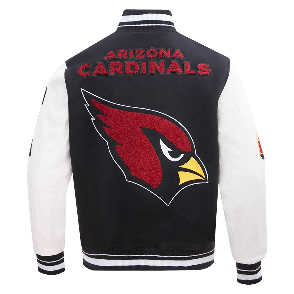 Arizona Cardinals Mashup Varsity Jacket - back view