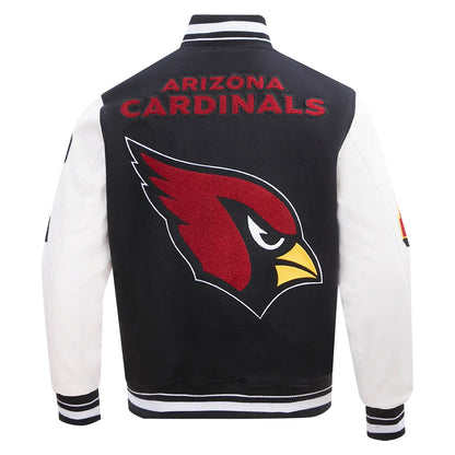 Arizona Cardinals Mashup Varsity Jacket - back view