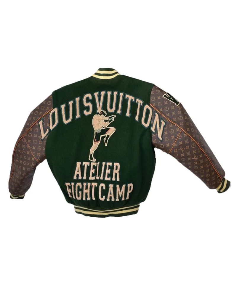 Atelier Fight Camp Louis Vuitton Varsity Jacket - Trendy Layer
