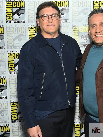 Avengers Doomsday Anthony Russo Blue Jacket Clanton Jacket