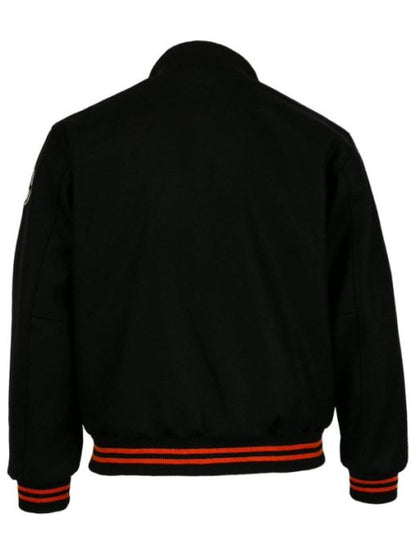 Baltimore Orioles 1966 Varsity Wool Jacket - back view
