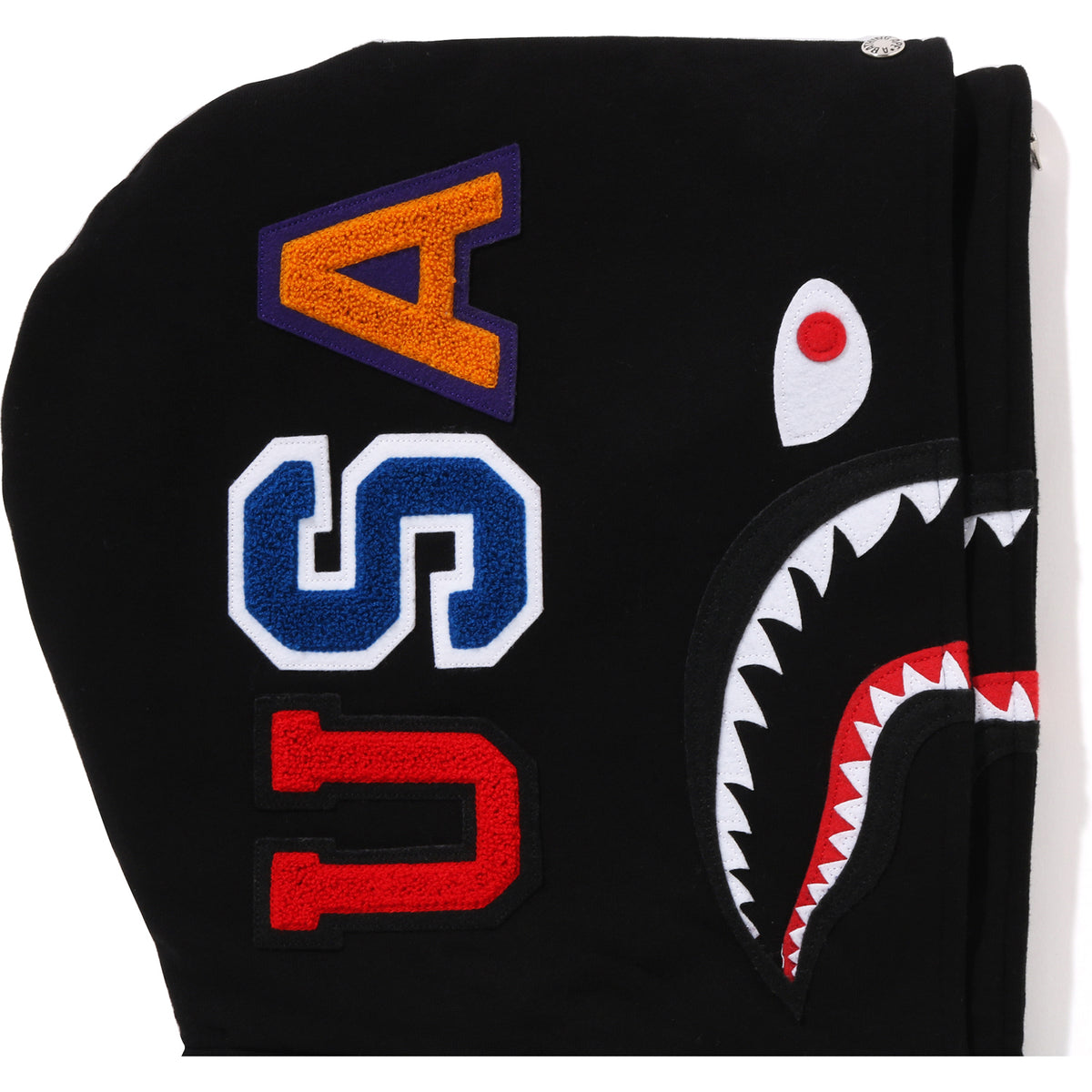 Bape Us Double Shark Full Zip Hoodie Mens - Trendy Layer