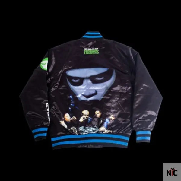 Belly Black Satin Jacket Clanton Jacket