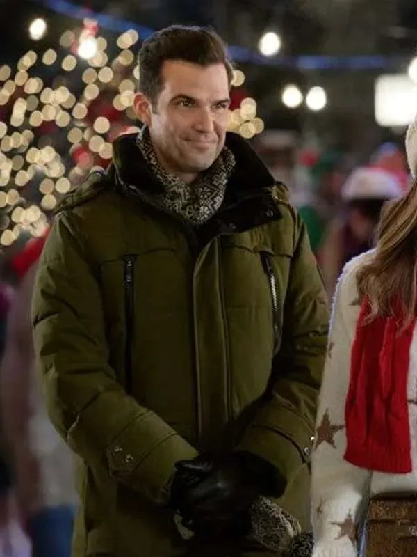 Benjamin Ayres Long Lost Christmas Green Jacket