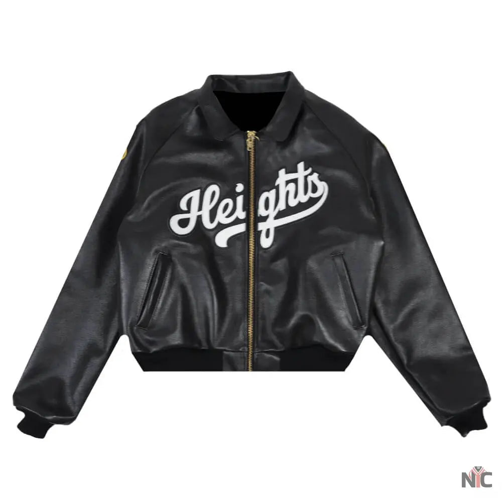 Black Heights Vanson Leather Jacket Clanton Jacket
