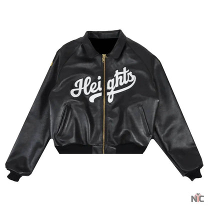 Black Heights Vanson Leather Jacket Clanton Jacket