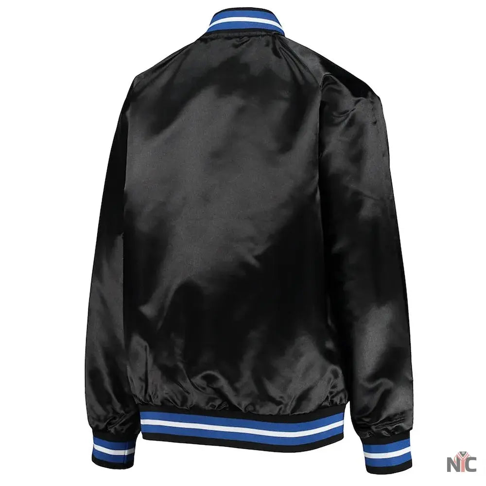 Black Orlando Magic Youth Hardwood Classics Jacket Clanton Jacket