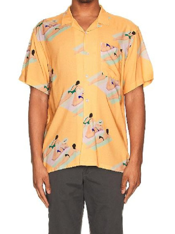 Blake Carver Love Is Blind S11 Beach Day Button Up Shirt - view 3