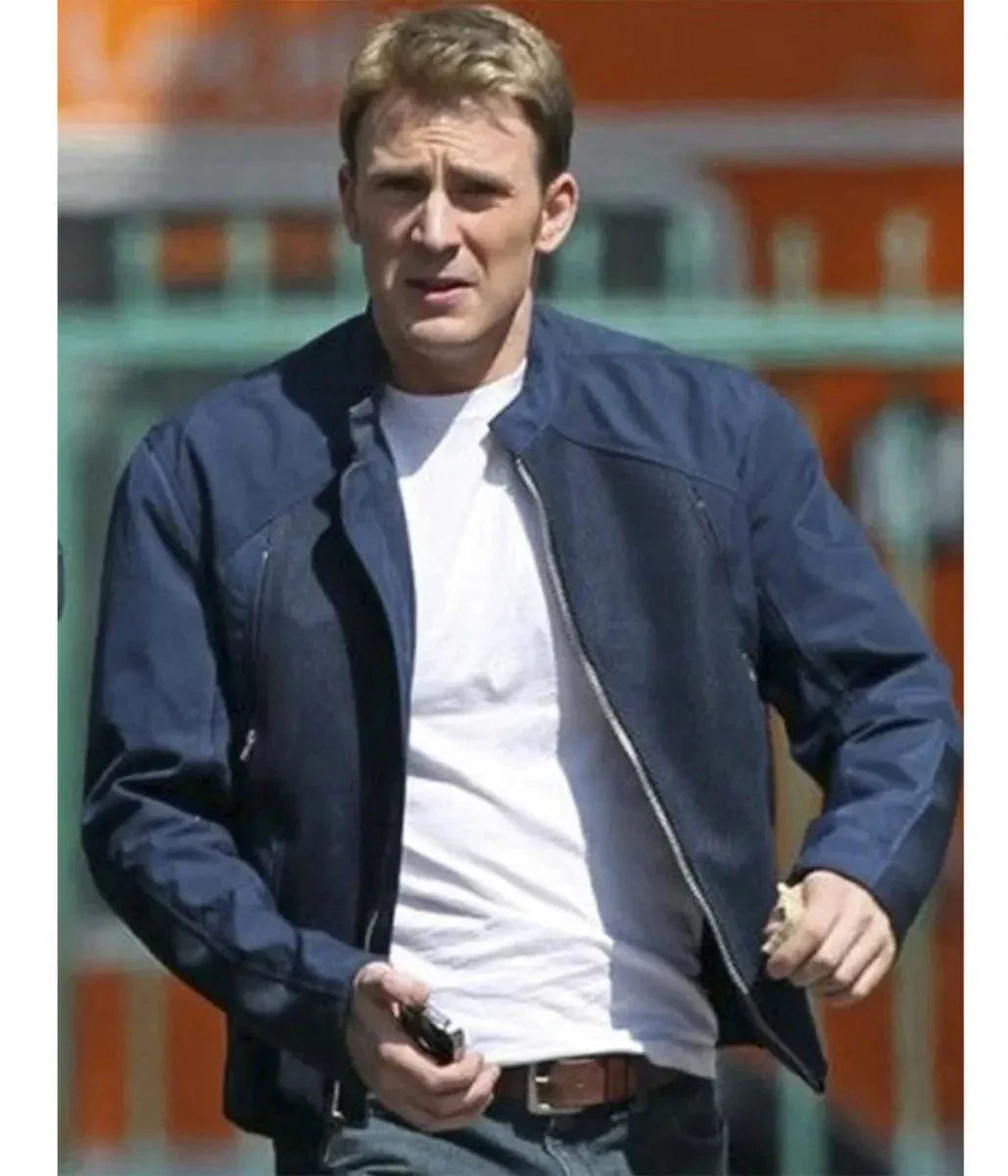Blue Steve Rogers Captain America Jacket Clanton Jacket